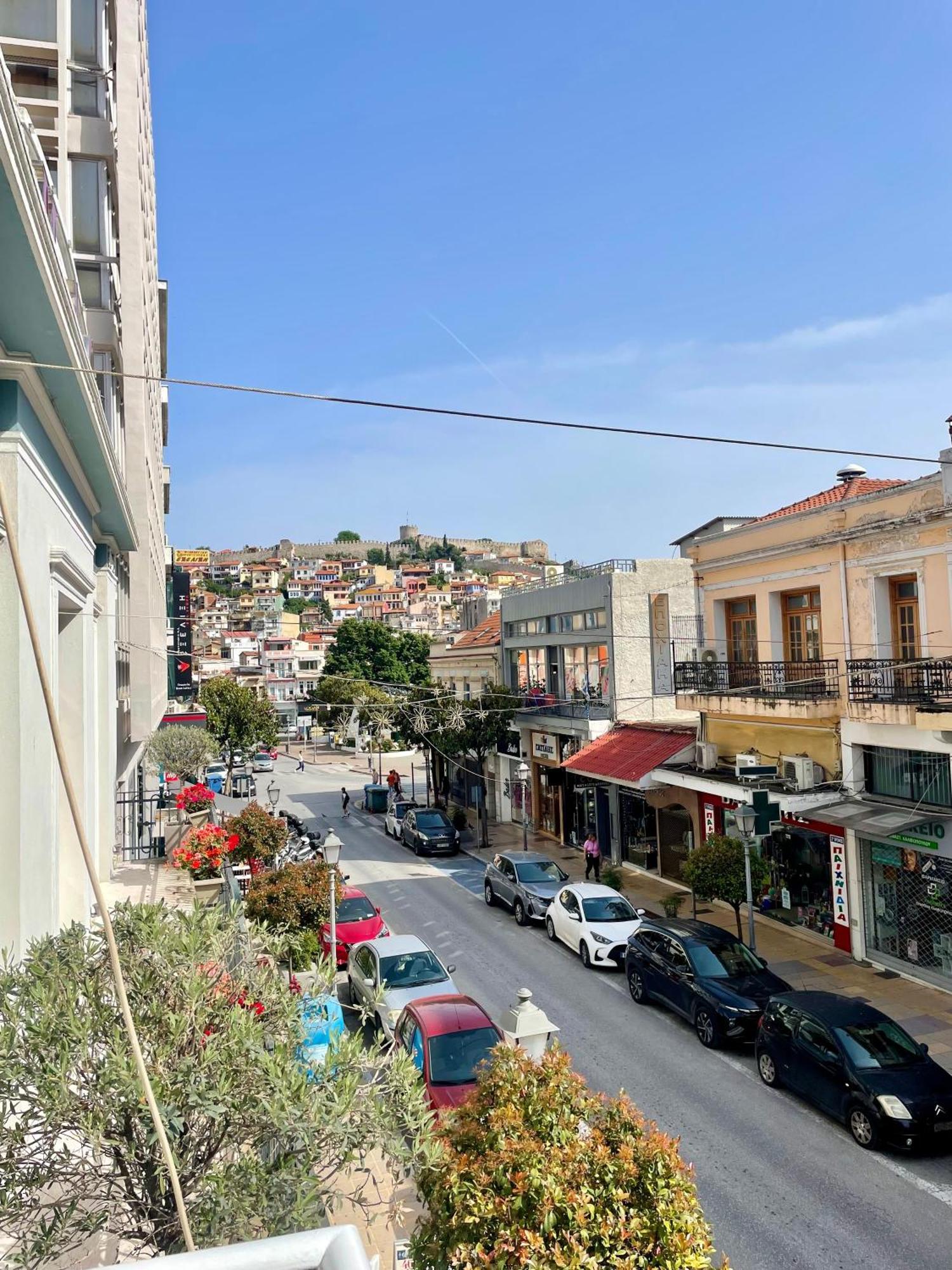 Omonoia Central Apartment Kawala Zewnętrze zdjęcie